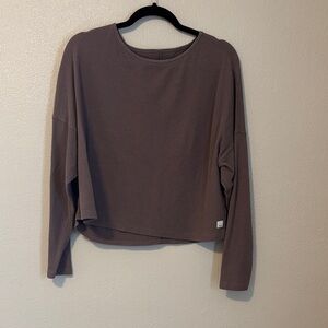 Vuori Women's Waffle Knit Long Sleeve Top